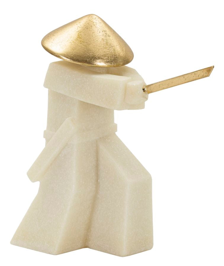 Decoratie Samurai Toku Quarzy -a- 34×12×30 cm