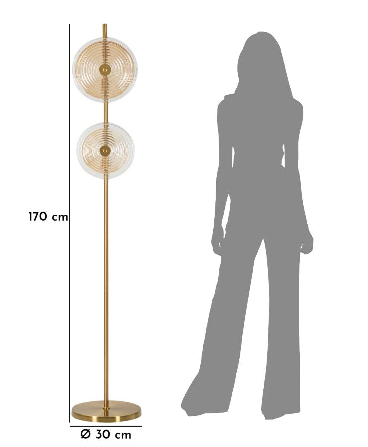 Vloerlamp Venice Ø 30×168 cm