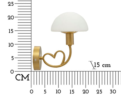 Wandlamp Lovy Gold 23×15×22 cm