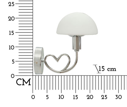 Wandlamp Lovy Silver 23×15×22 cm