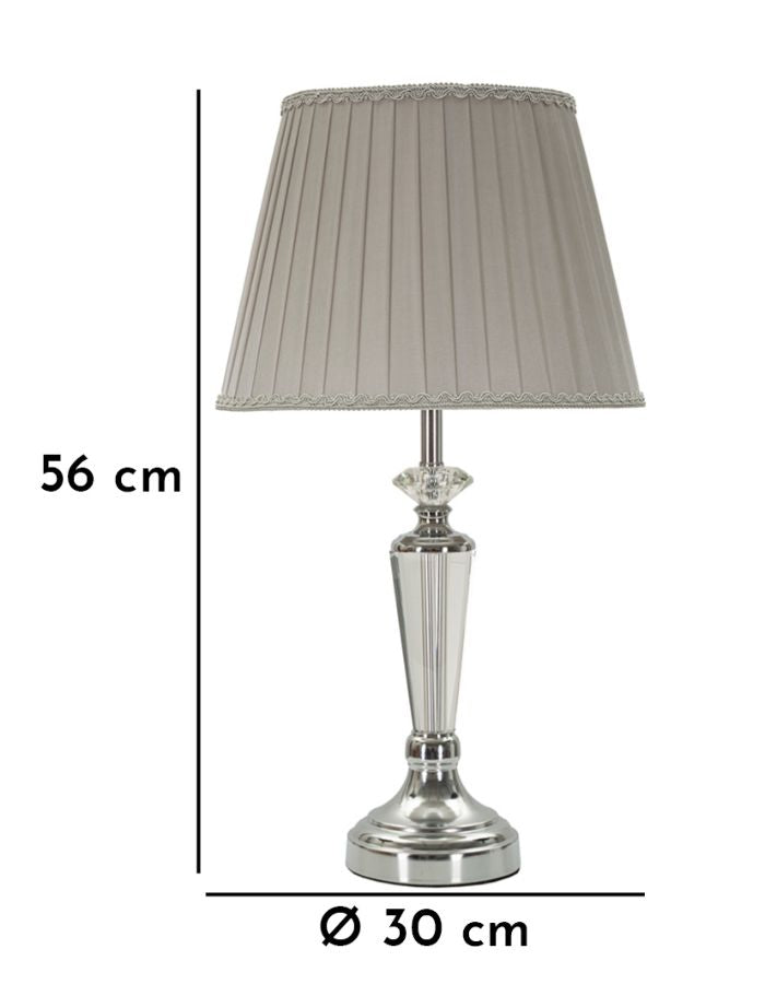 Tafellamp Silvery Ø 30×56 cm