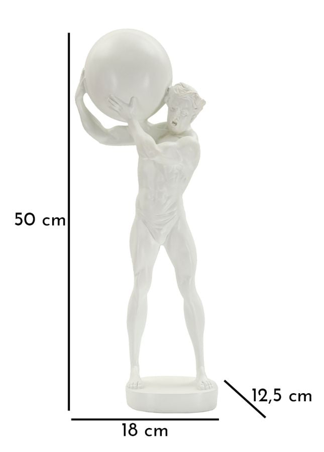 Beeld Atlas 18×12,5×50 cm