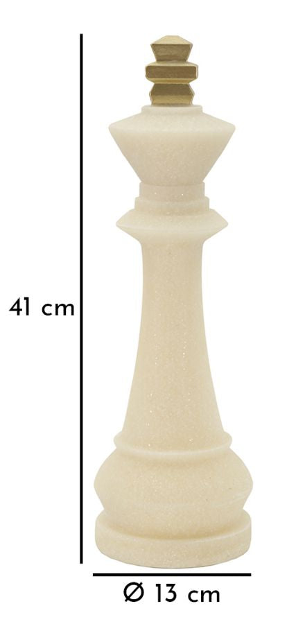 Decoratie King Quarzy Ø 13×41 cm