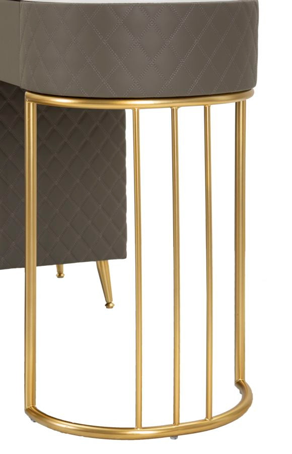 Bureau met kruk Bed Desk Sharon Grey With Stool 120×40×75 cm