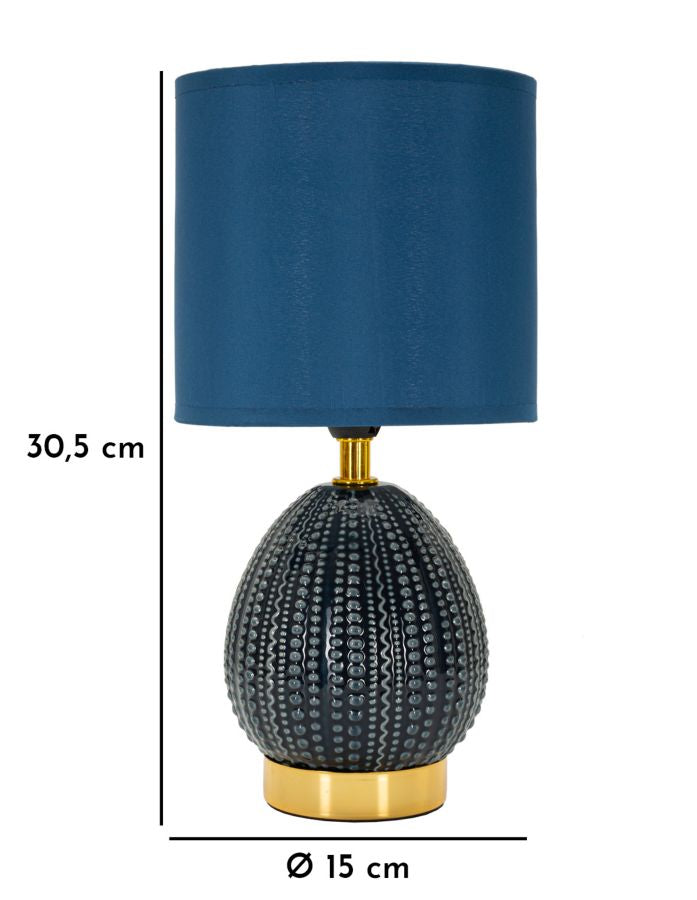 Tafellamp Badside Lamp Flavi Blue Ø 15×30,5 cm