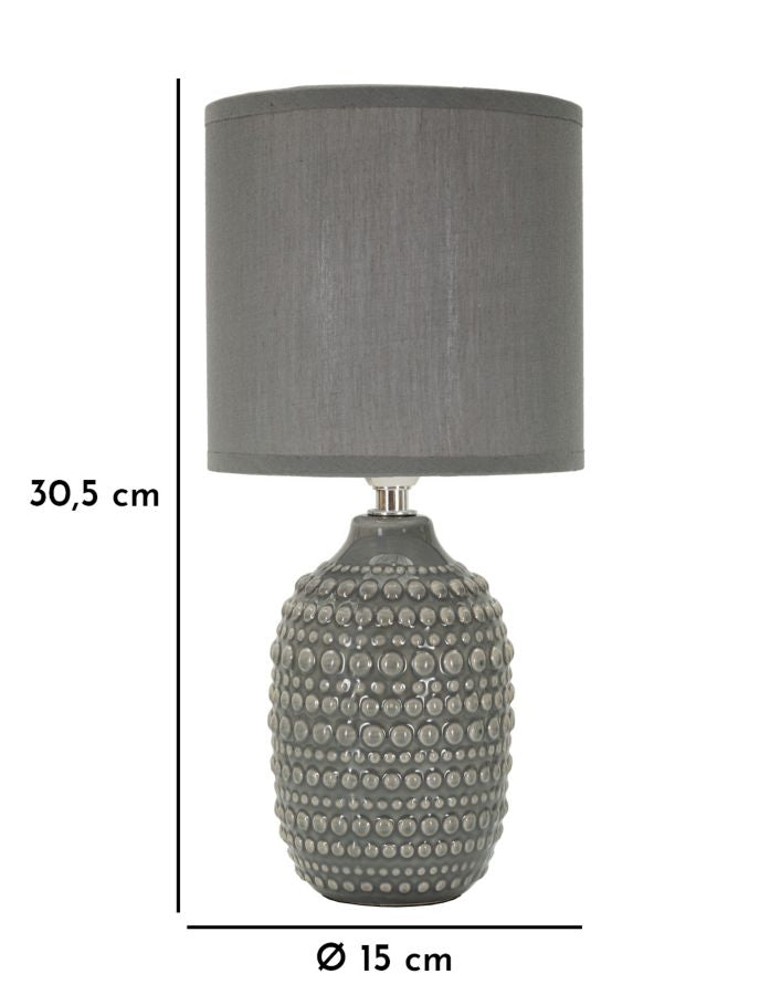 Tafellamp Badside Lamp Points Grey Ø 15×30,5 cm
