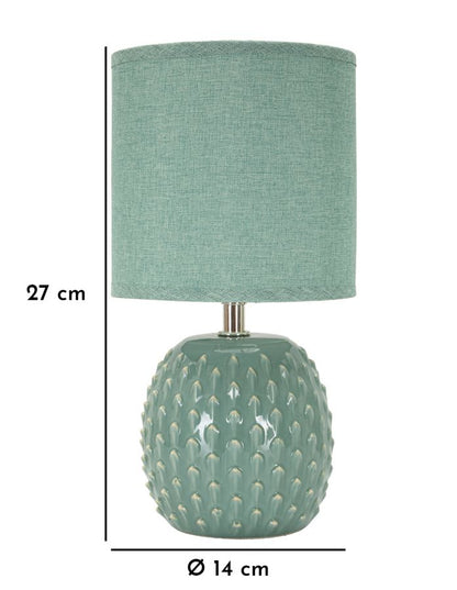 Tafellamp Badside Lamp Pontus Turquoise Ø 14×27 cm