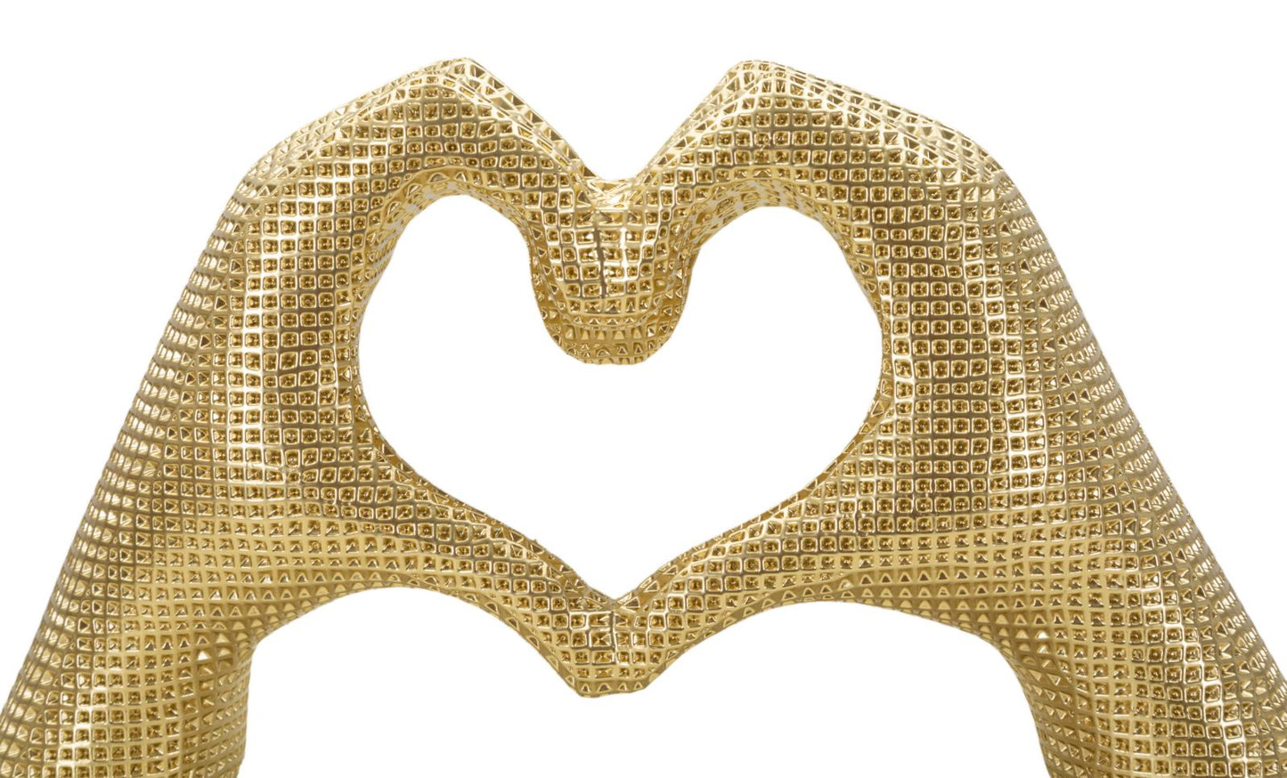 Decoratie Hands Lover Gold 25×7,5×13,5 cm