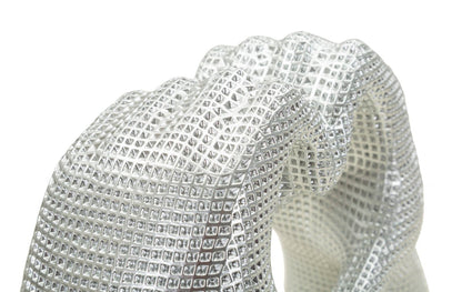 Decoratie Hands Lover Silver 25×7,5×13,5 cm