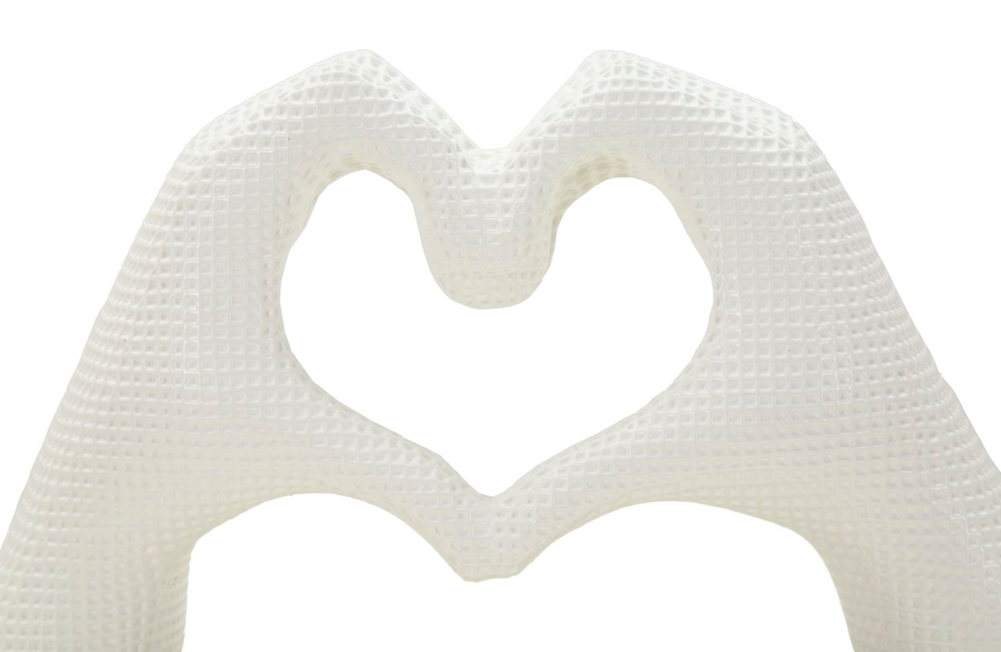 Decoratie Hands Lover White 25×7,5×13,5 cm