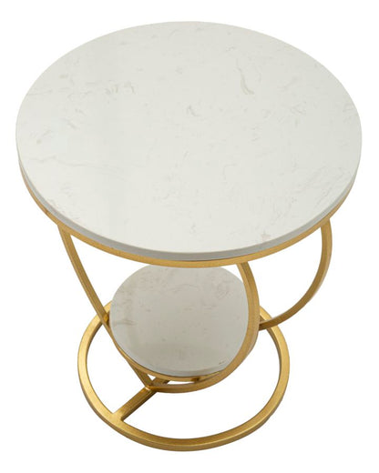 Tafel Heart Gold Ø 40×45,5 cm