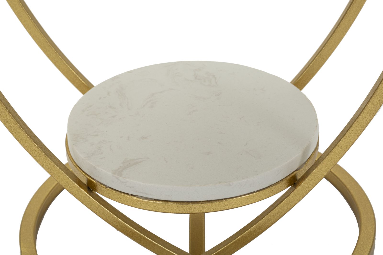 Tafel Heart Gold Ø 40×45,5 cm
