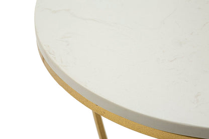 Tafel Heart Gold Ø 40×45,5 cm