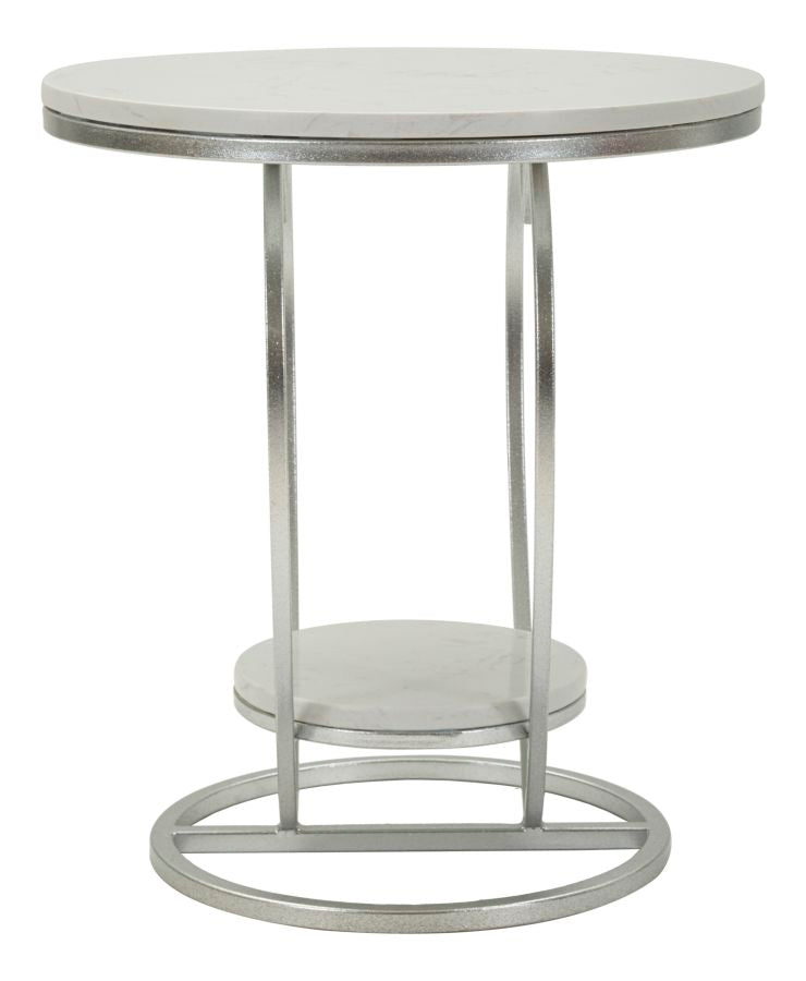Tafel Heart Silver Ø 40×45,5 cm
