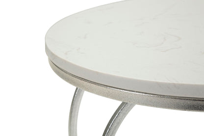 Tafel Heart Silver Ø 40×45,5 cm