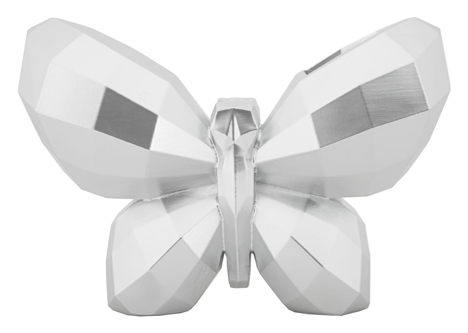 Vaas Butterfly Vase Silver 22,5×8×15 cm