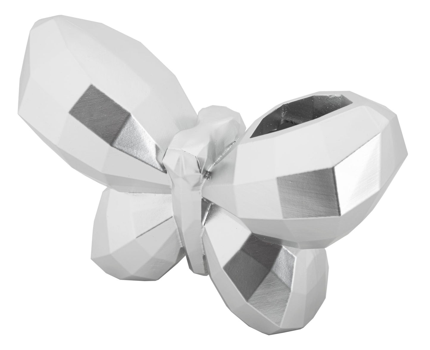 Vaas Butterfly Vase Silver 22,5×8×15 cm