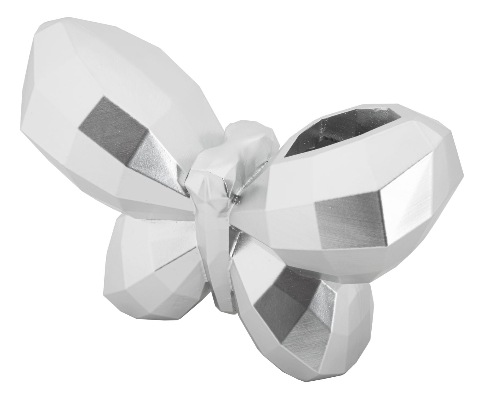Vaas Butterfly Vase Silver 22,5×8×15 cm