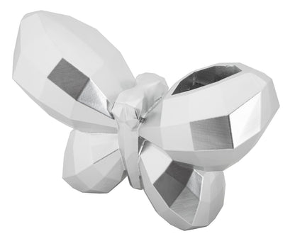 Vaas Butterfly Vase Silver 22,5×8×15 cm