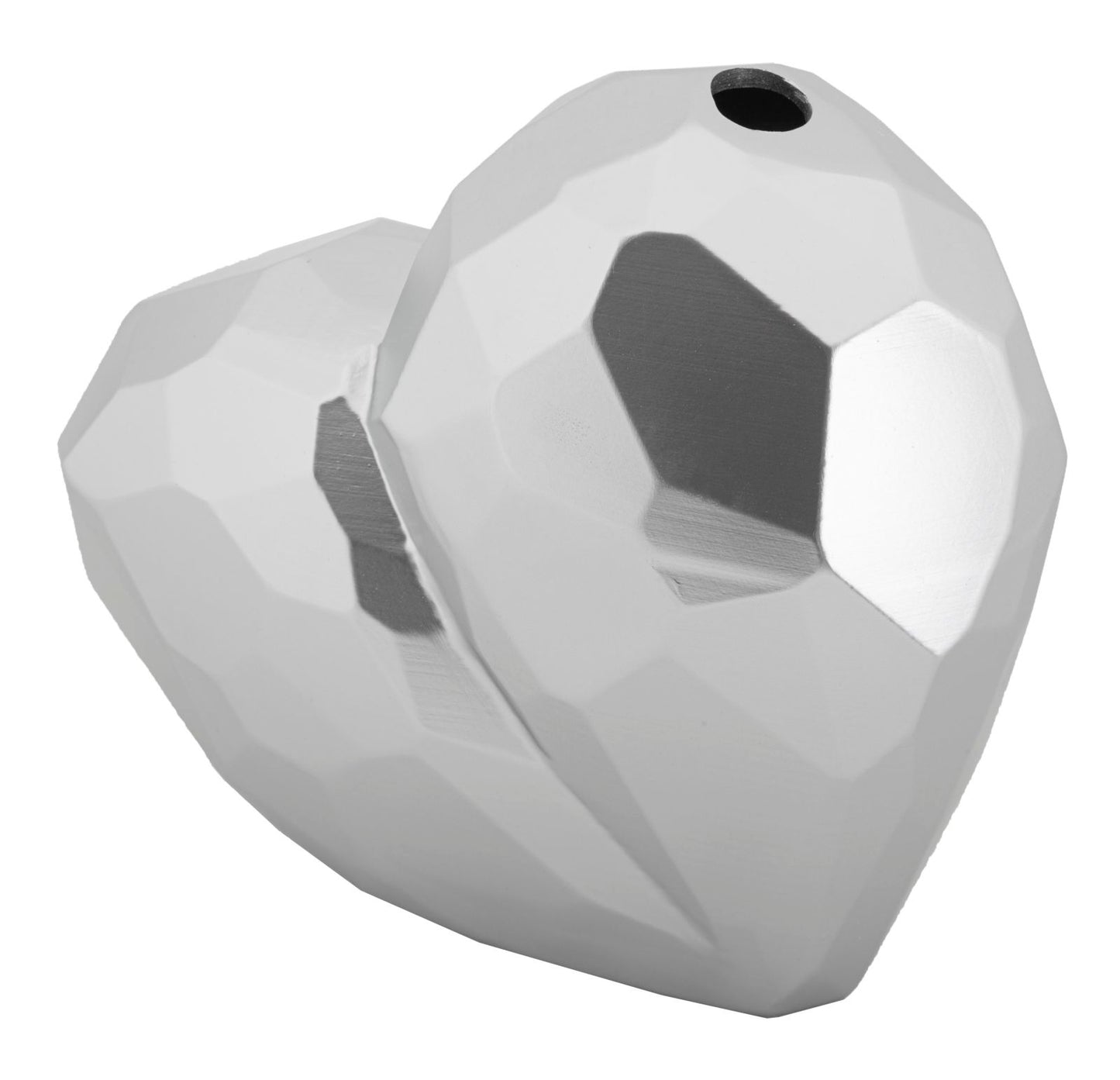 Vaas Heart Vase Silver 19×9×18 cm