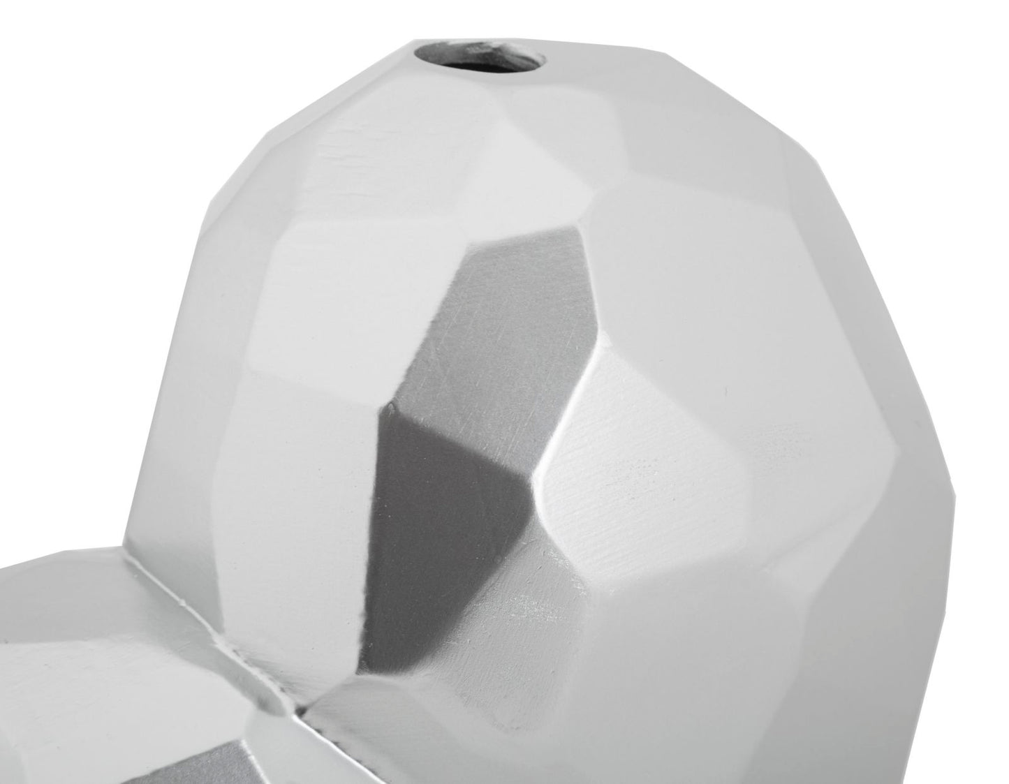 Vaas Heart Vase Silver 19×9×18 cm