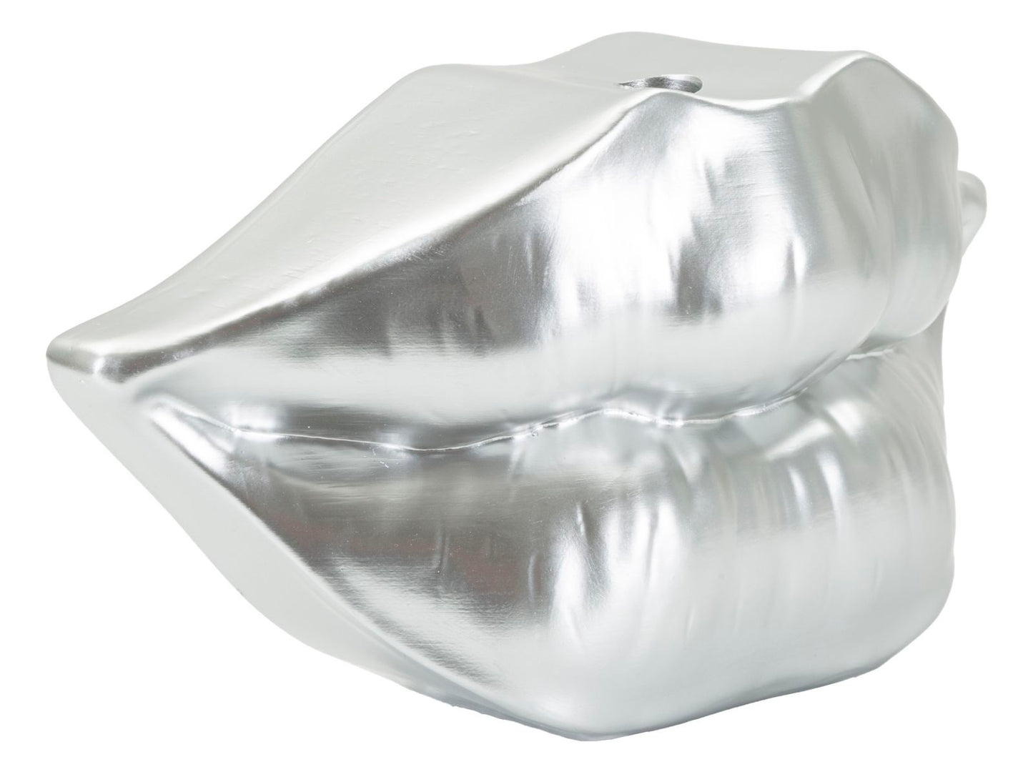 Vaas Mouth Jar Lip Silver 23×8×12 cm