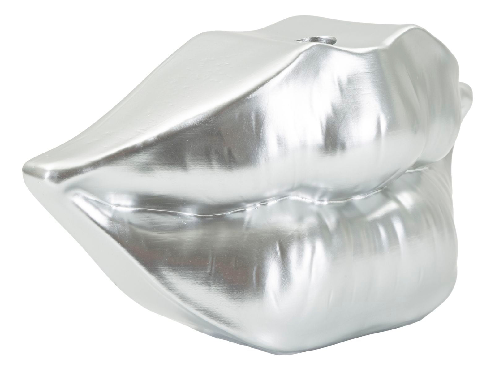 Vaas Mouth Jar Lip Silver 23×8×12 cm