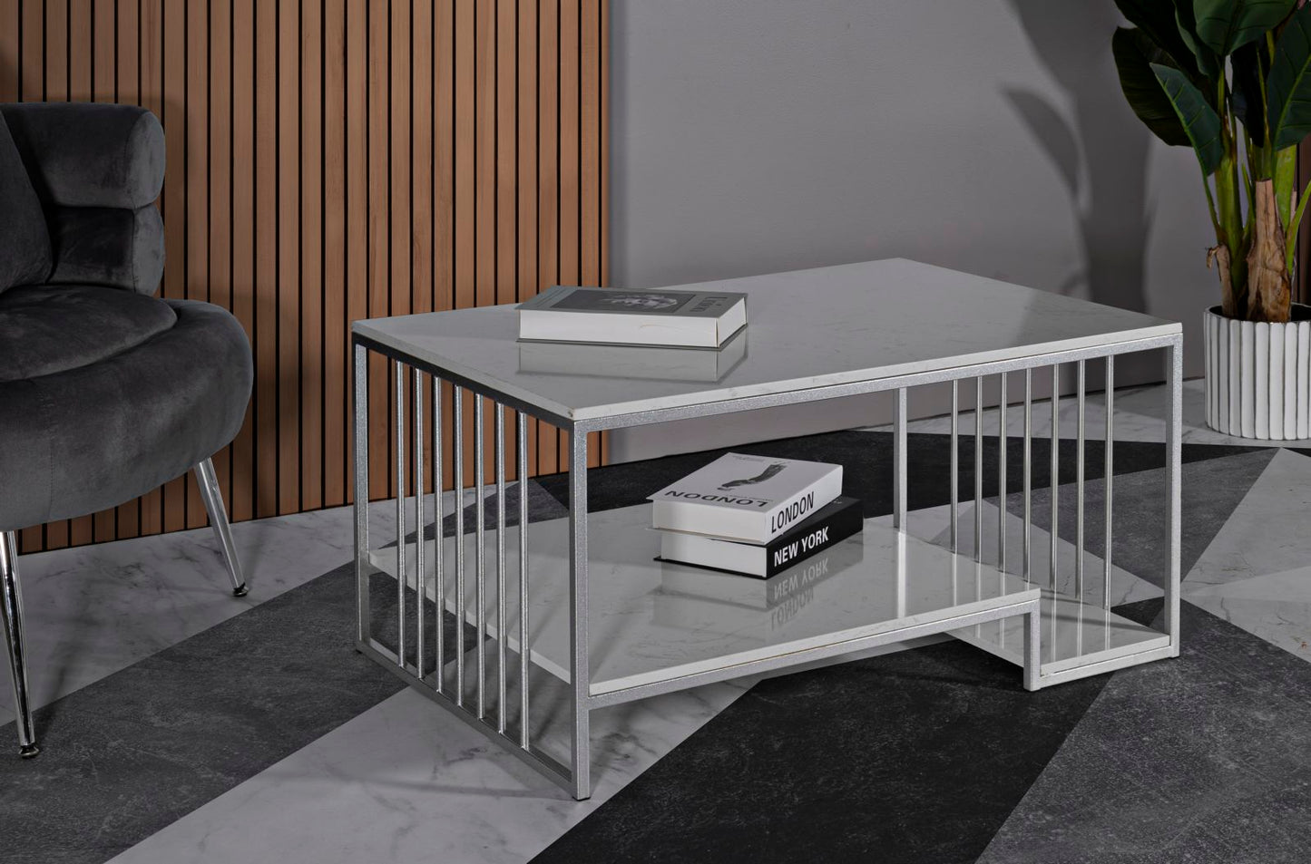 Salontafel Kayseri 90×60×45 cm