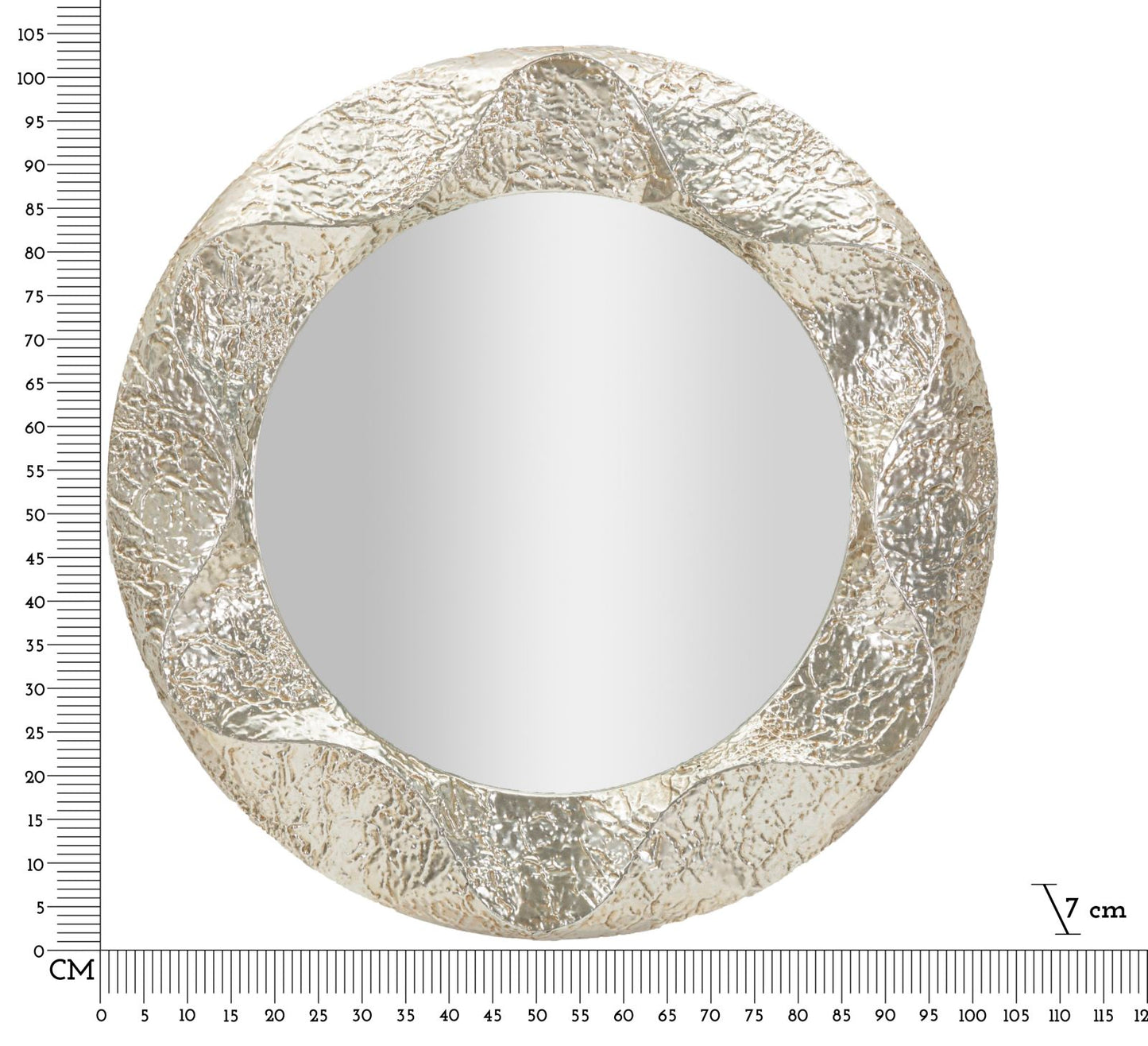 Spiegel Argelux Round Mirror Ø 104×7 cm