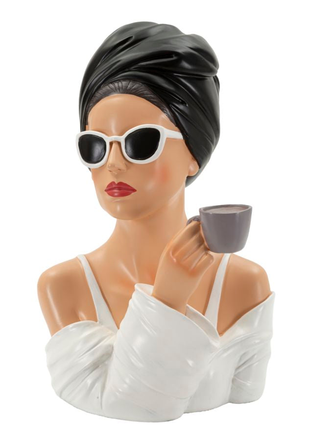 Decoratie Paris Woman -a- 20×18,5×29 cm
