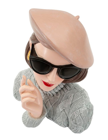 Decoratie Paris Woman-b- 18,5×14×26 cm