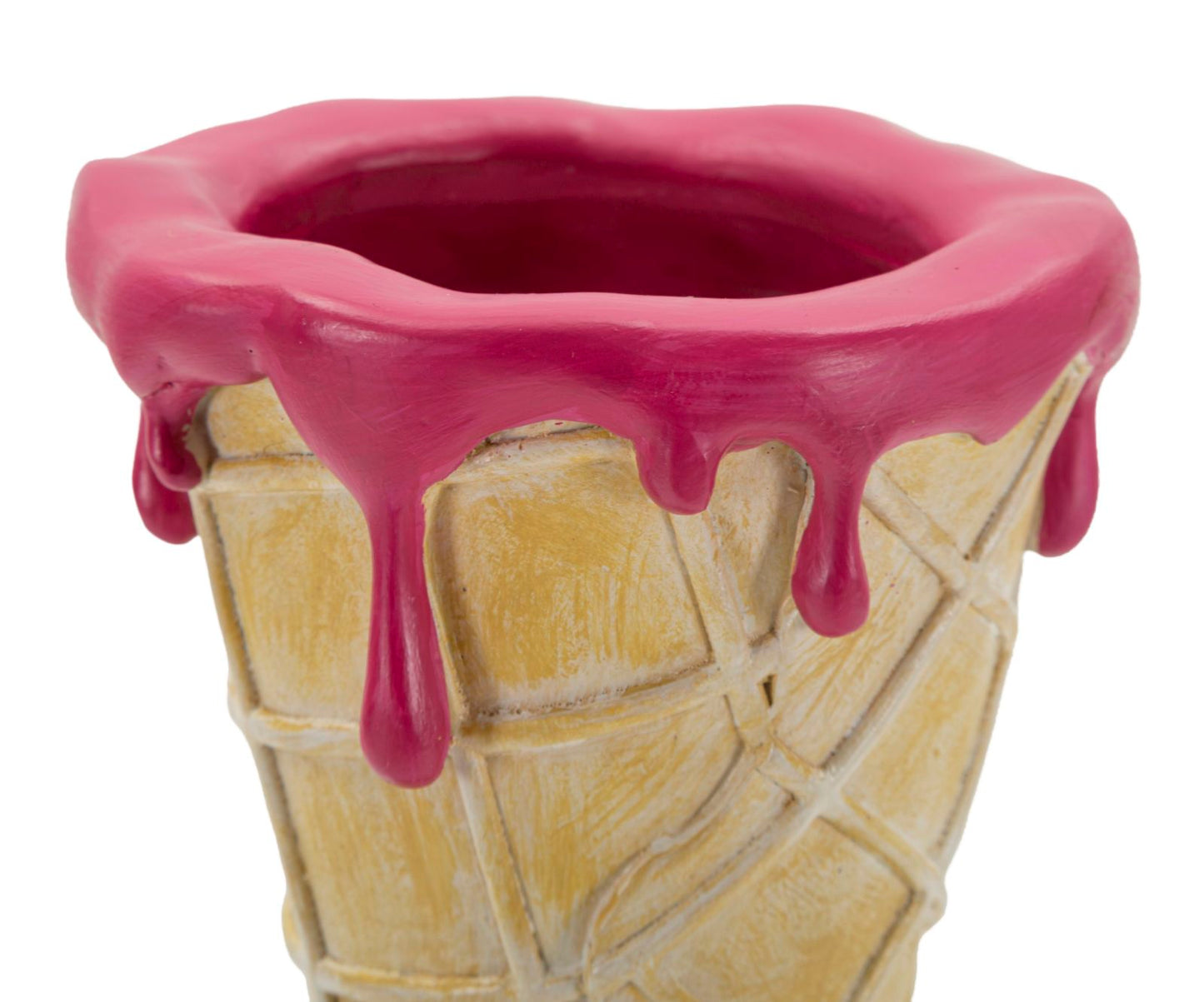 Decoratie Flower Pot Cone 12,5×11×31 cm
