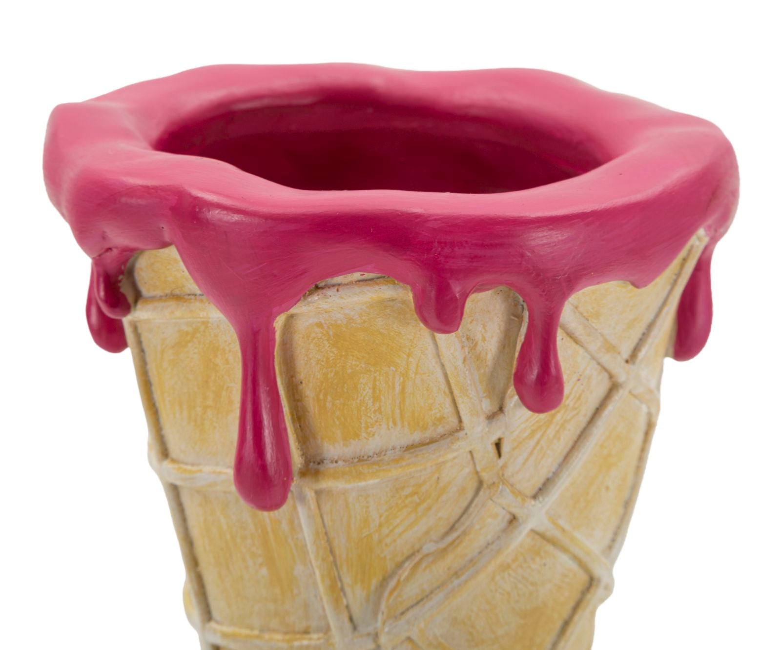 Decoratie Flower Pot Cone 12,5×11×31 cm