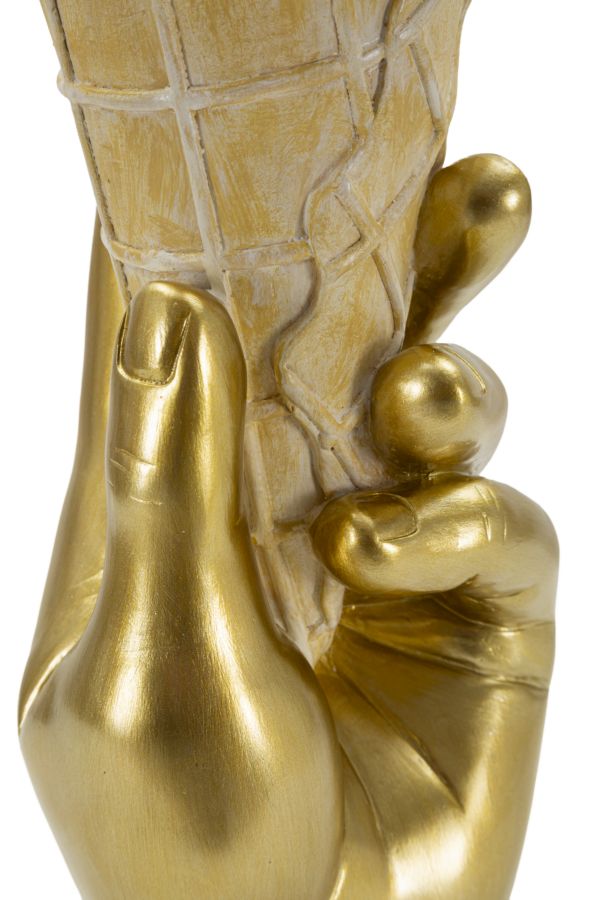 Decoratie Flower Pot Cone 12,5×11×31 cm