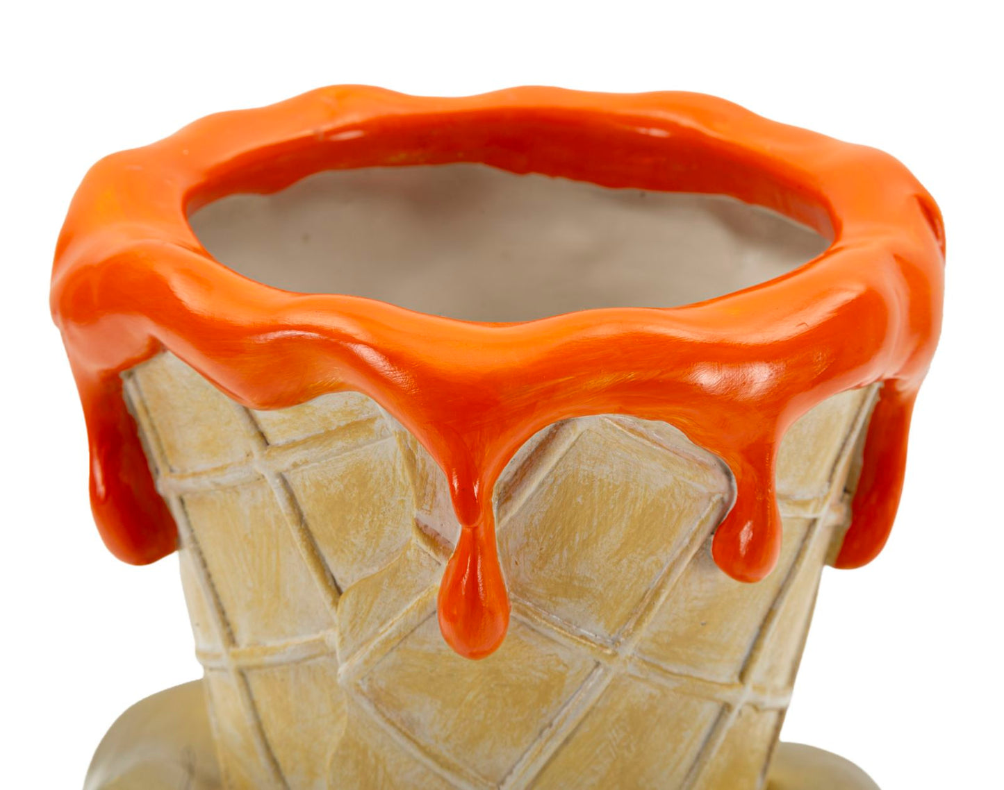Decoratie Flower Pot Cone 18×16×26 cm