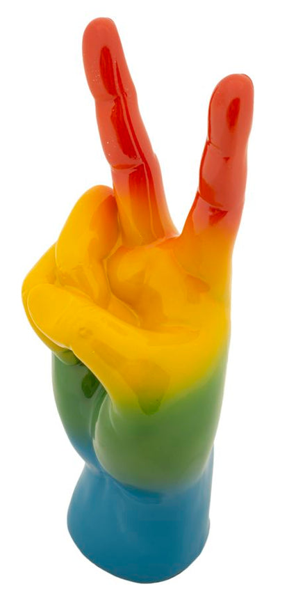 Decoratie Rainbow Hand Win 16×13×36,5 cm