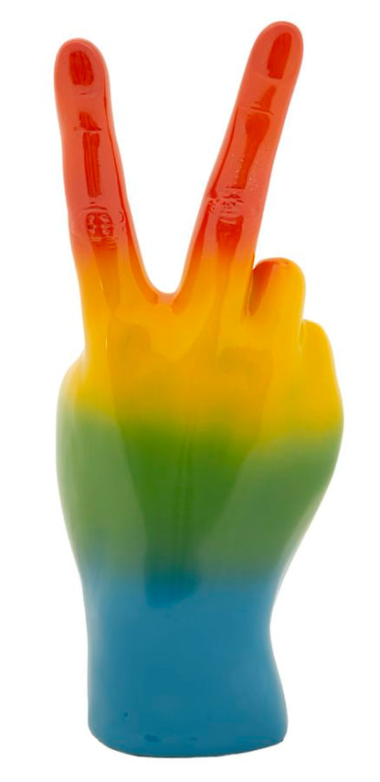 Decoratie Rainbow Hand Win 16×13×36,5 cm