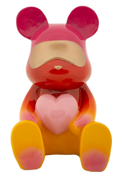 Decoratie Rainbow Bear 21,5×20,5×32 cm