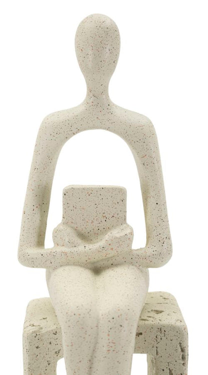 Decoratie Single Stons Figurine Cm 8,5 6,5 24