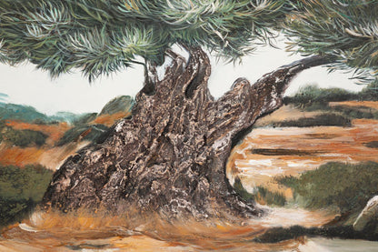 Schilderij Olive Oil Painting -w- 120×3,8×80 cm