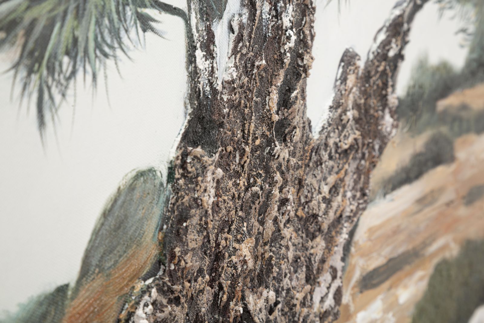 Schilderij Olive Oil Painting -w- 120×3,8×80 cm