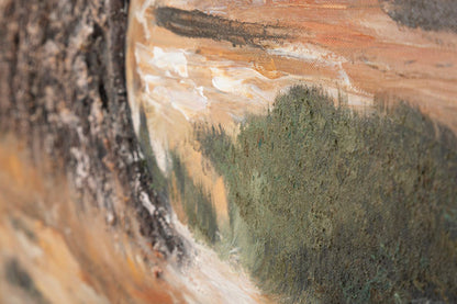 Schilderij Olive Oil Painting -w- 120×3,8×80 cm