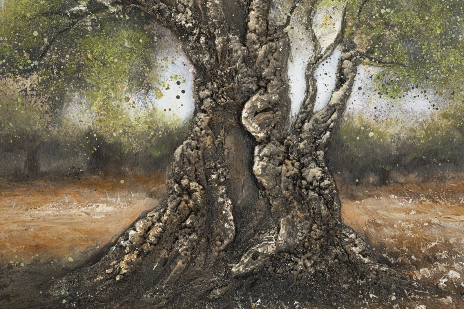 Schilderij Olive Oil Painting -c- 120×3,8×80 cm