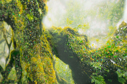 Schilderij On Canvas Lacquered With Frame Forest 90×4×60 cm