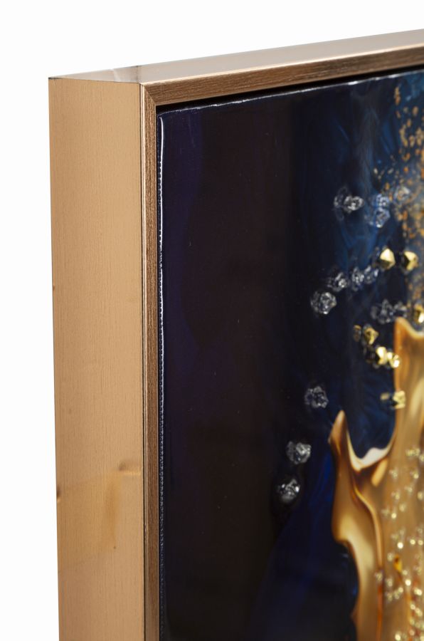 Schilderij Lacquered Canvas Print With Frame Andromeda -a- 60×4×90 cm