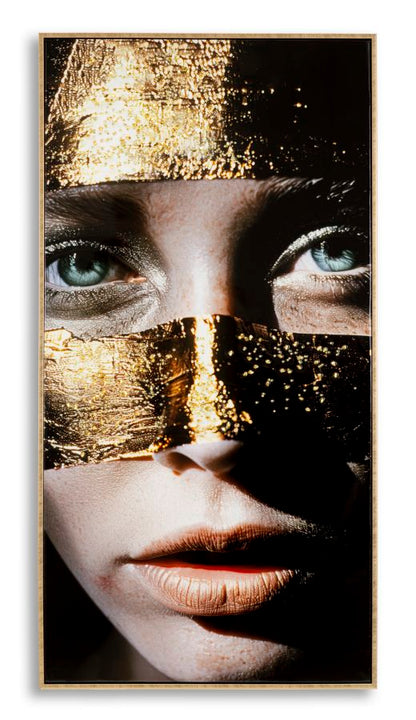 Schilderij Nairobi Lacquered Canvas With Frame -b- 52×4×102 cm