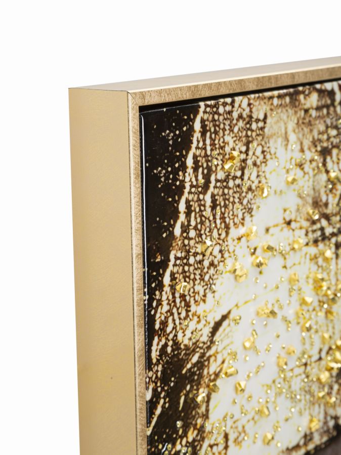 Schilderij Nairobi Lacquered Canvas With Frame -b- 52×4×102 cm
