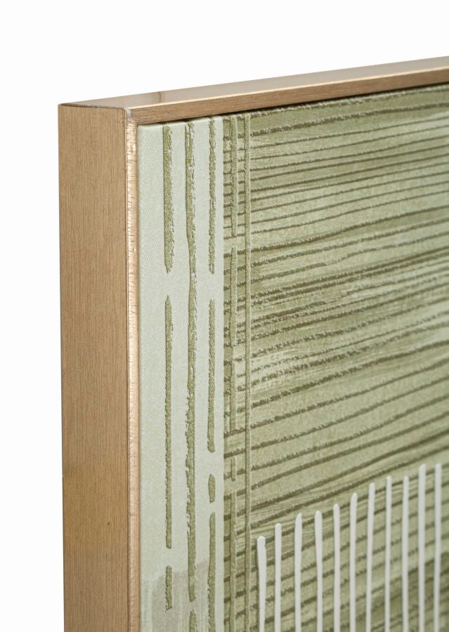 Schilderij Printed On Canvas Lines With Frame -h- 60×3×60 cm