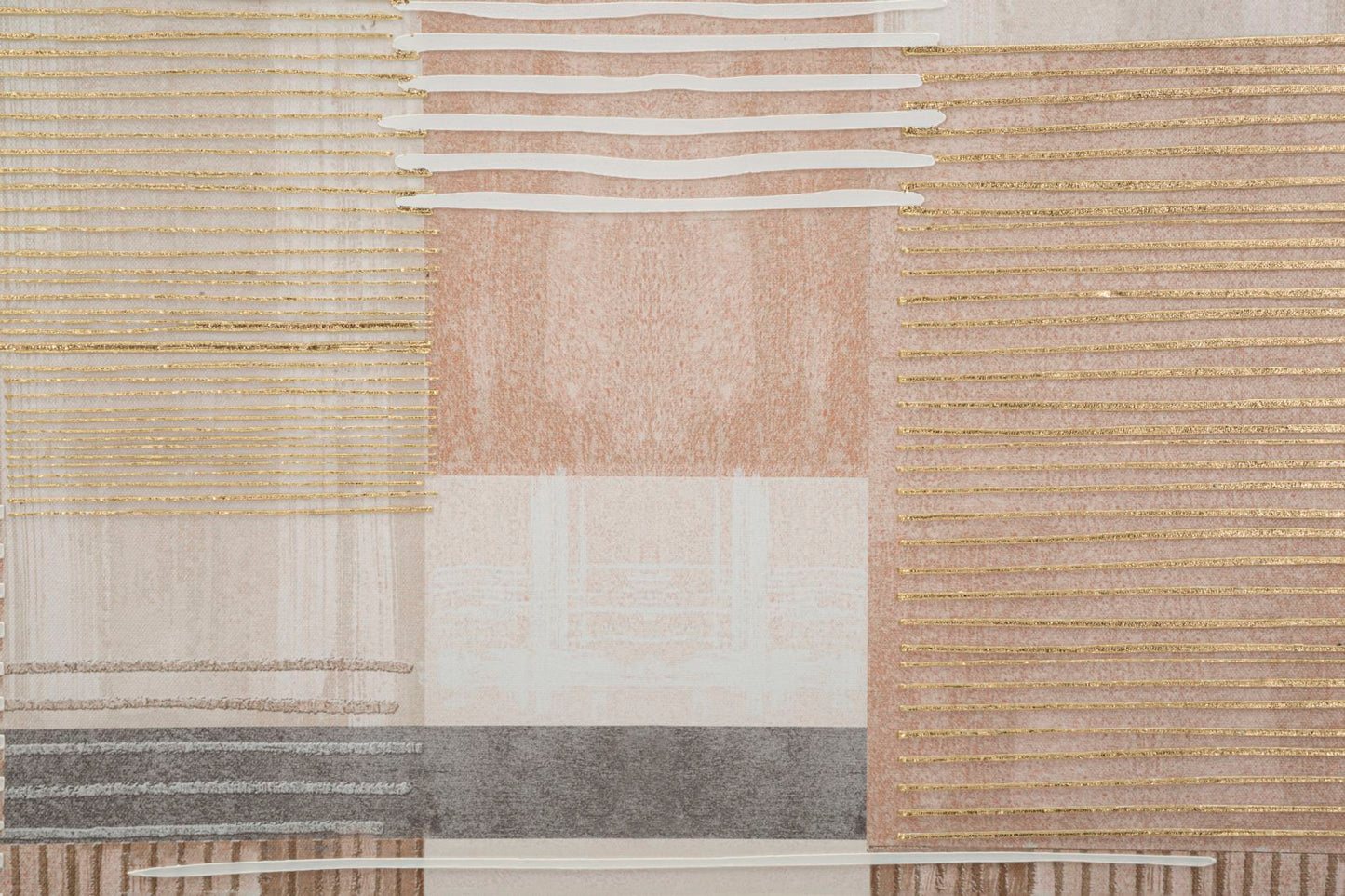 Schilderij On Canvas Lines With Frame -b- 60×3×60 cm
