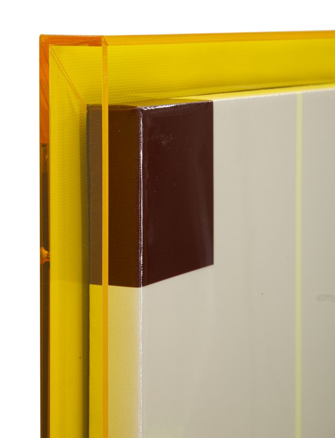 Schilderij Acrylic Lacquered Canvas Print With Frame -a- 60×3,3×80 cm